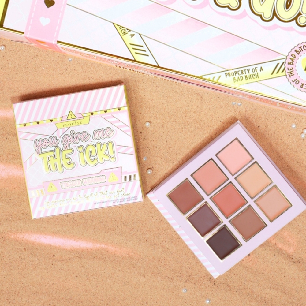 P Louise YOU GIVE ME THE ICK Lipstick Palette- NIB-9 Shades